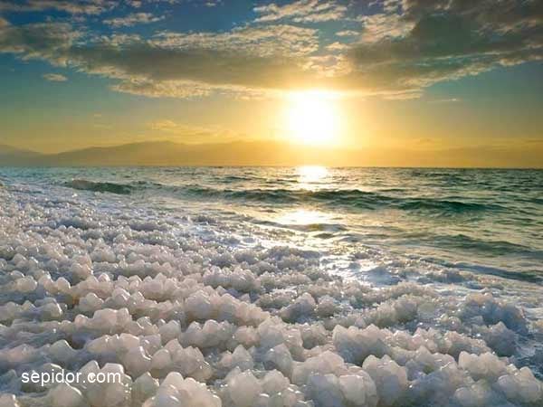 جاذبه گردشگری دریای مرده : حمام آفتاب