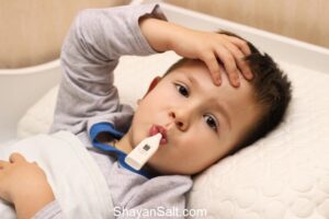 تب در کودکان